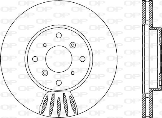 OPEN PARTS Bremžu diski BDR1918.20